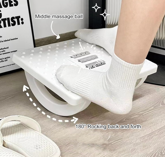 Rocking Foot Rest Massager With Rollers