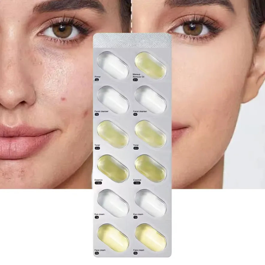 6-in-1 Travel Skincare Capsule Kit