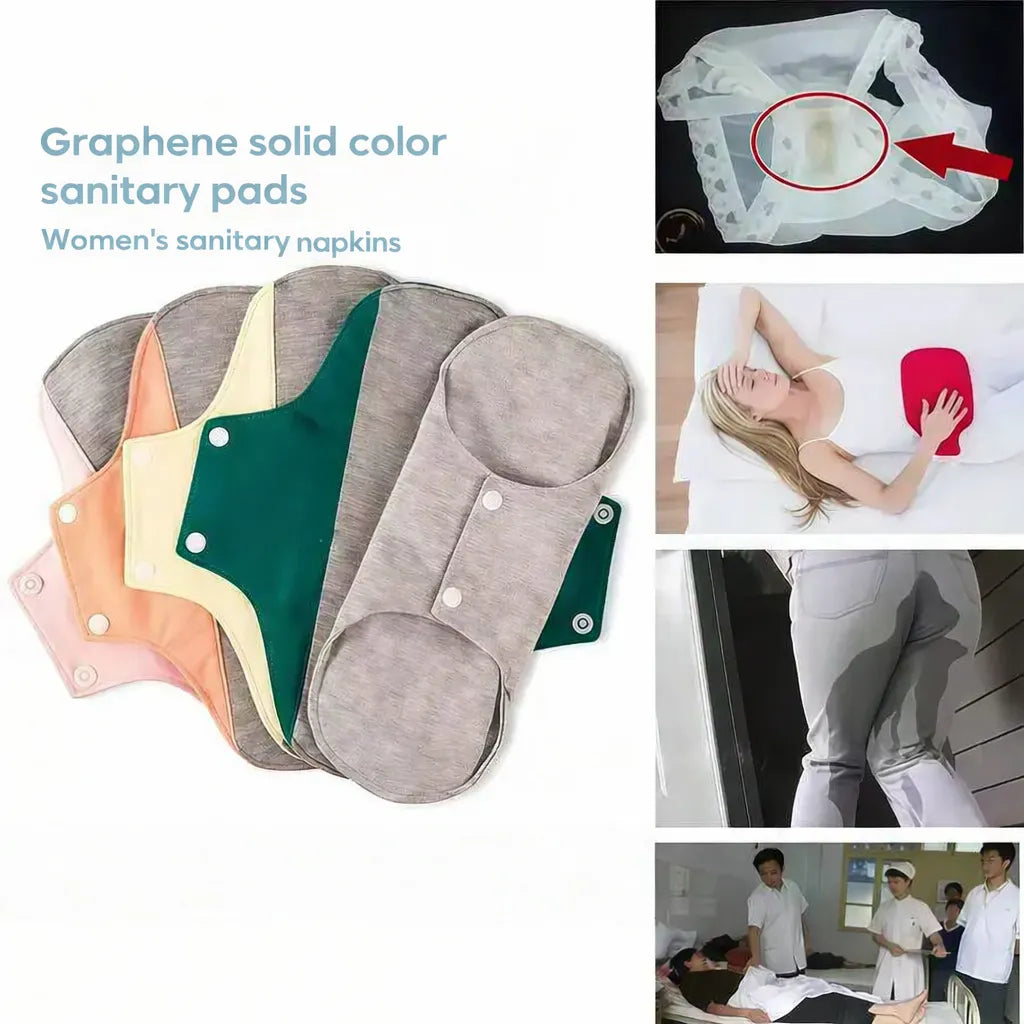 Reusable Antibacterial Cotton Sanitary Pads