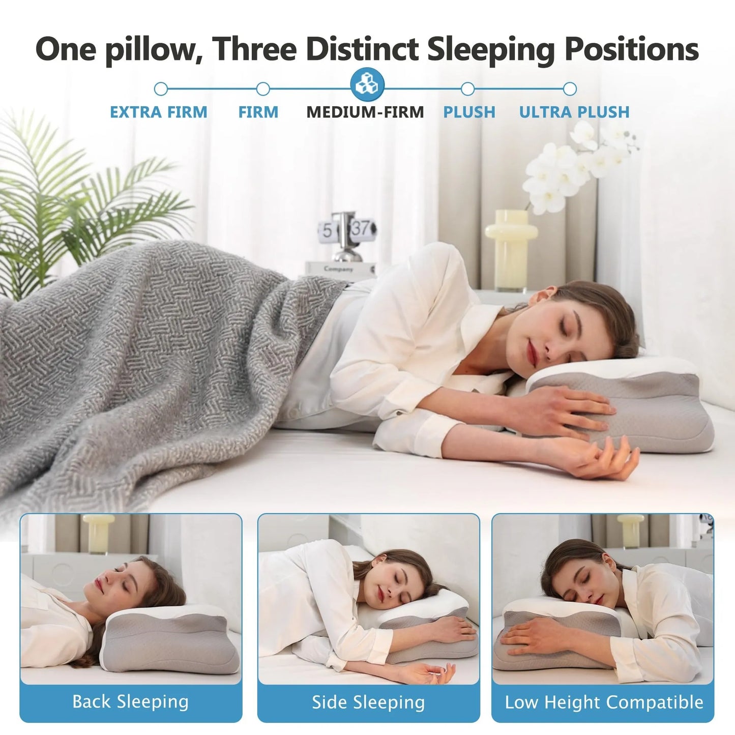 Anti-Cervical Egonomic Pillow