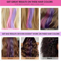 Thumbnail for Washable 6 Colours Hair Chalk Comb Kit