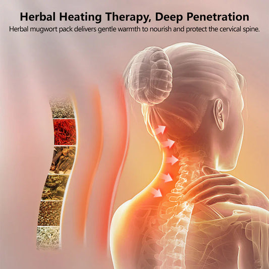 Heated Cervical Alignment Pillow for Neck Relief