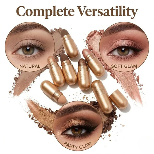 Premium 12 Shade High Gloss Eyeshadow Capsule Set