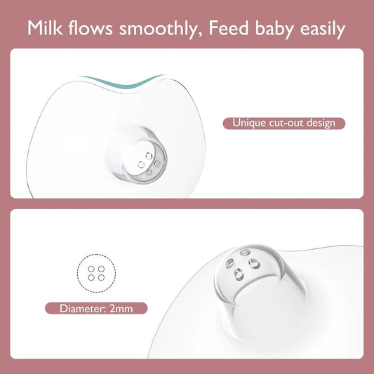 Silicone Nipple Protector For Breastfeeding (2Pcs)