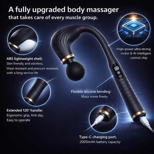 U-Shaped Deep Tissue Back & Neck Massager