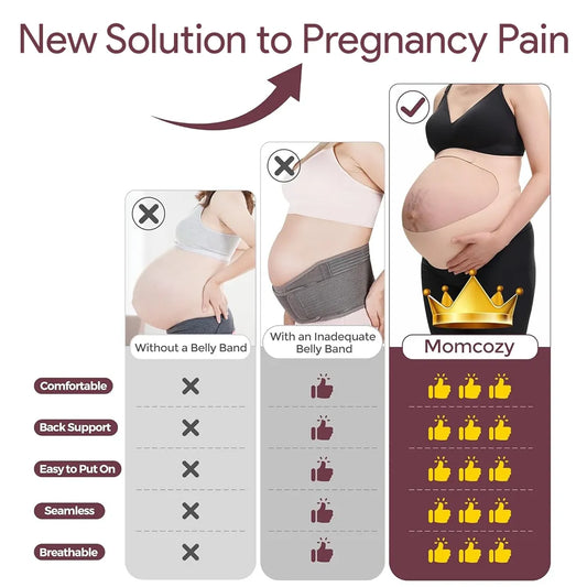 Pregnancy Belly Support Belt for Back & Pain Relief