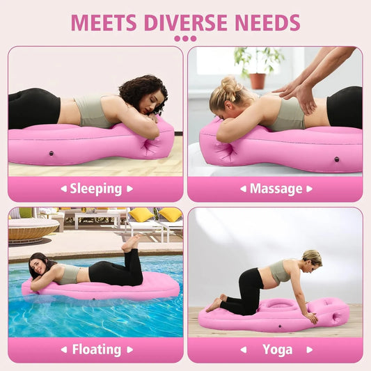Pregnancy Comfort Air Bed with Belly Support