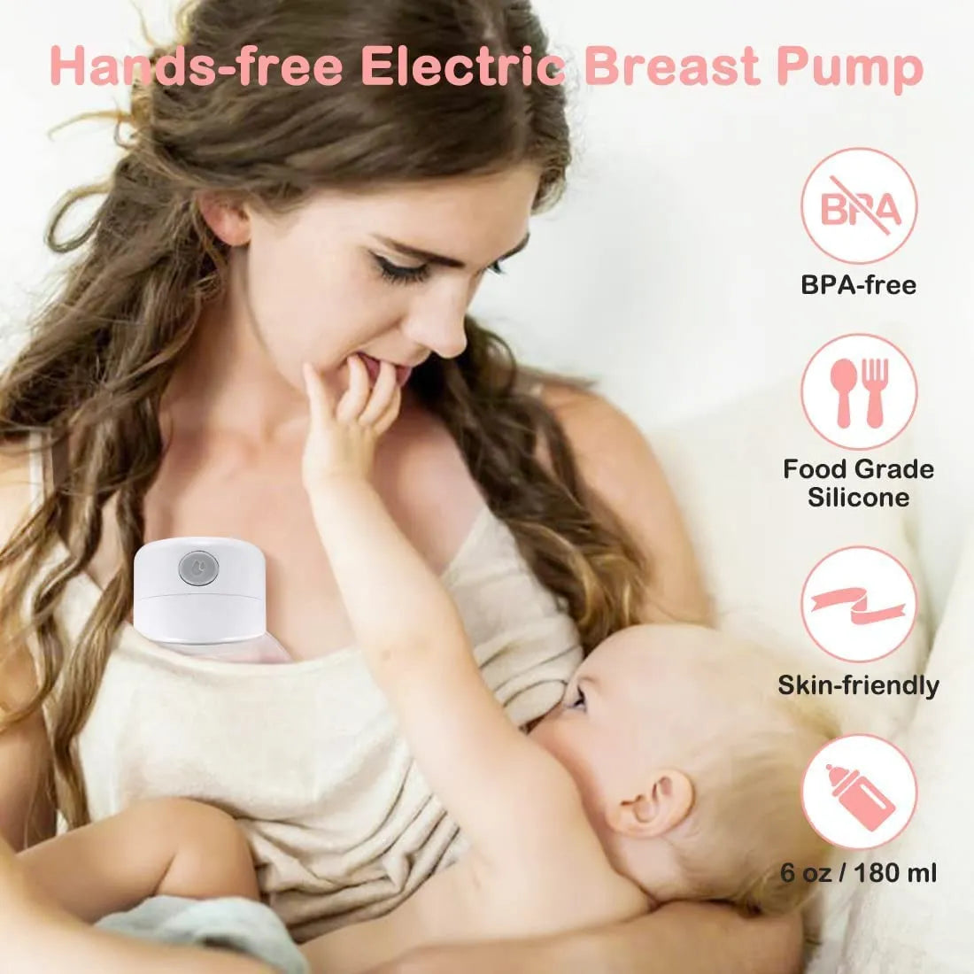 Automatic Hands-Free Wearable Breast Milk Pump