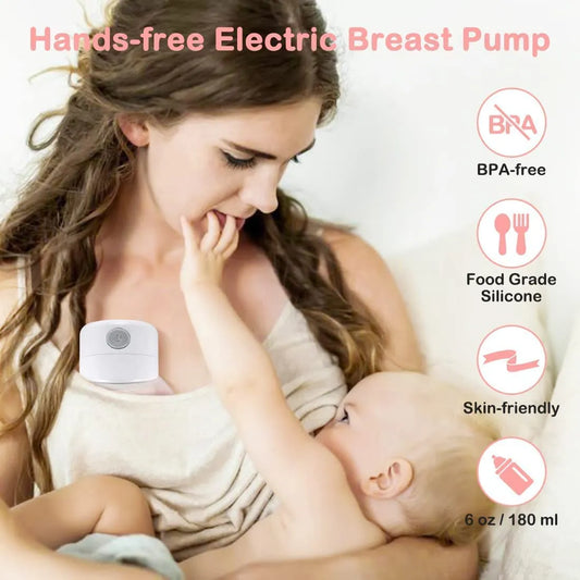 Automatic Hands-Free Wearable Breast Milk Pump