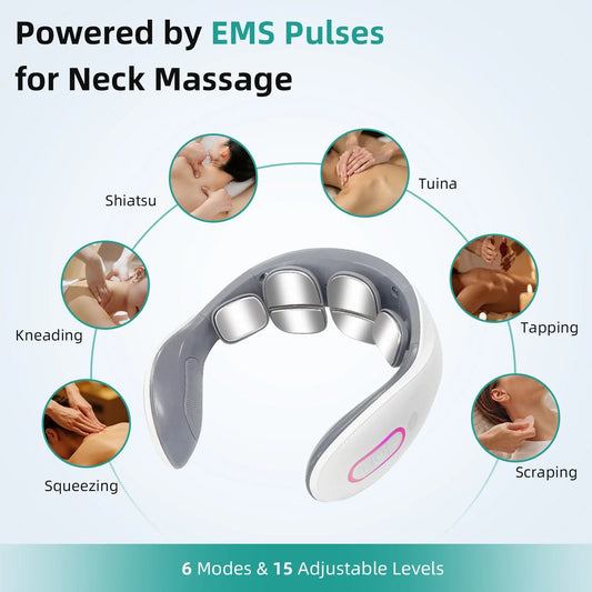 Smart EMS Cervical Pain Therapy Massager