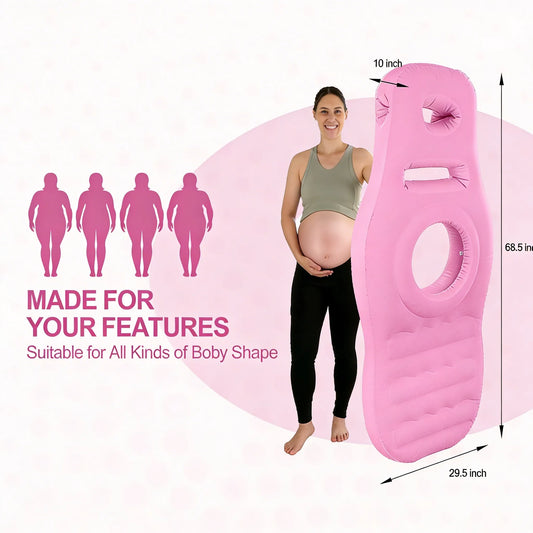 Pregnancy Comfort Air Bed with Belly Support