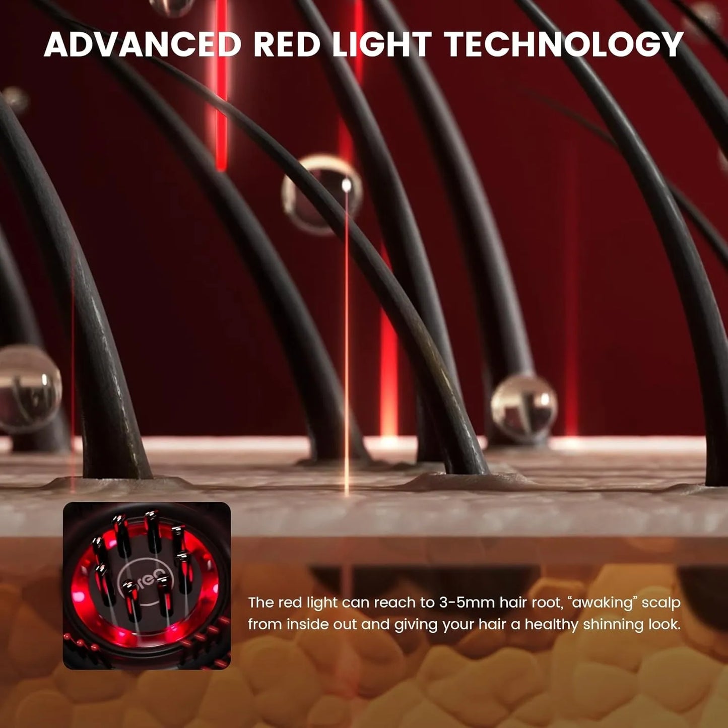Advanced Red Light Scalp Therapy for Hair Regrowth