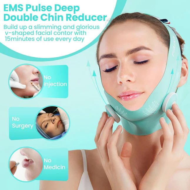 Skin-Tightening Face Lifter V-Strap Massager