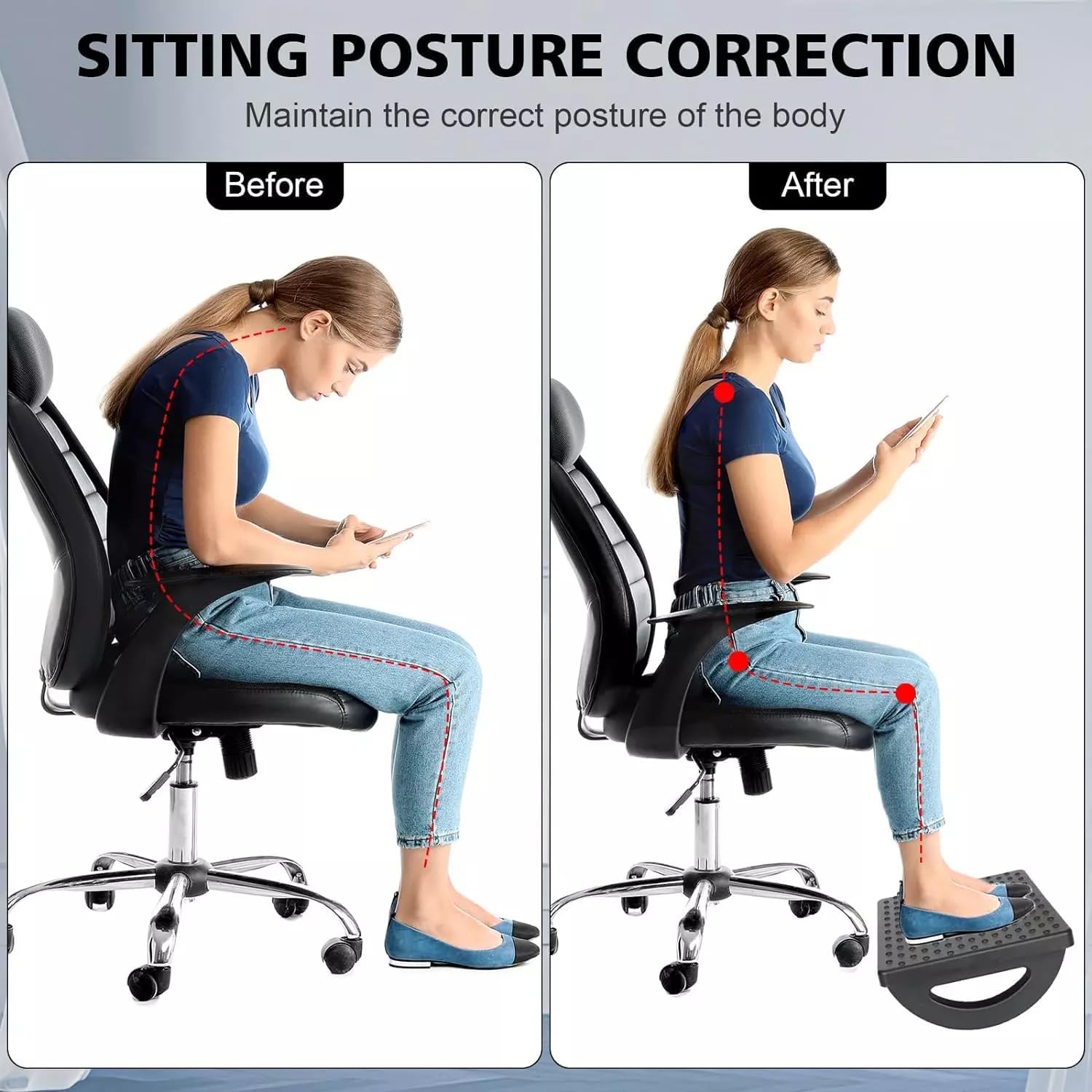 Rocking Foot Rest Massager With Rollers