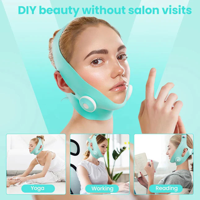 Skin-Tightening Face Lifter V-Strap Massager