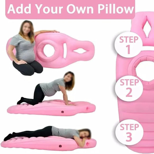 Pregnancy Comfort Air Bed with Belly Support
