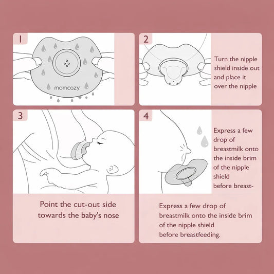 Silicone Nipple Protector For Breastfeeding (2Pcs)