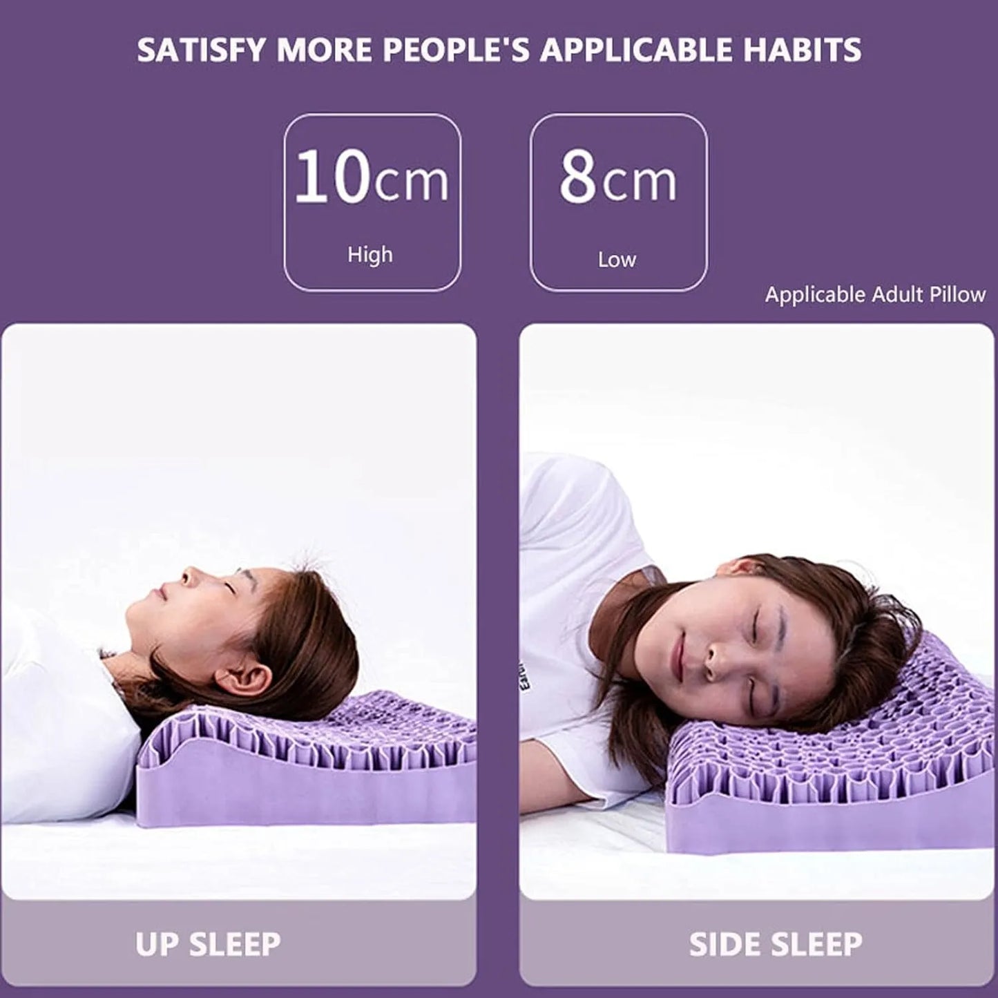 Cooling Gel Neck Support Pillow for Pain Relief