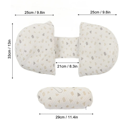 Adjustable Pregnancy Support Pillow for Belly & Back