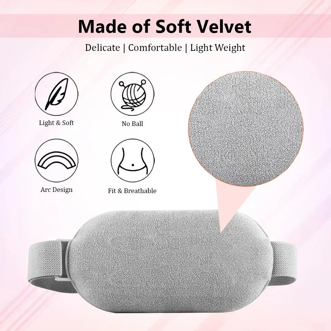 Periods Cramp Relief Heater & Vibration Massager