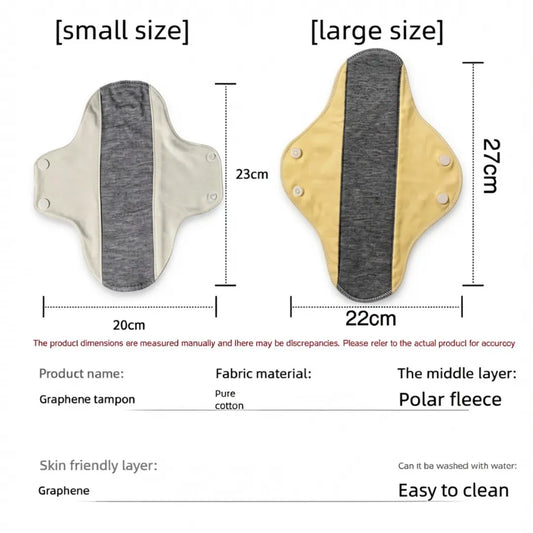Reusable Antibacterial Cotton Sanitary Pads