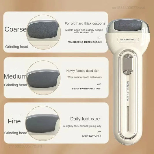 Electric Cracked Heels & Dead Skin Remover for Soft Feet