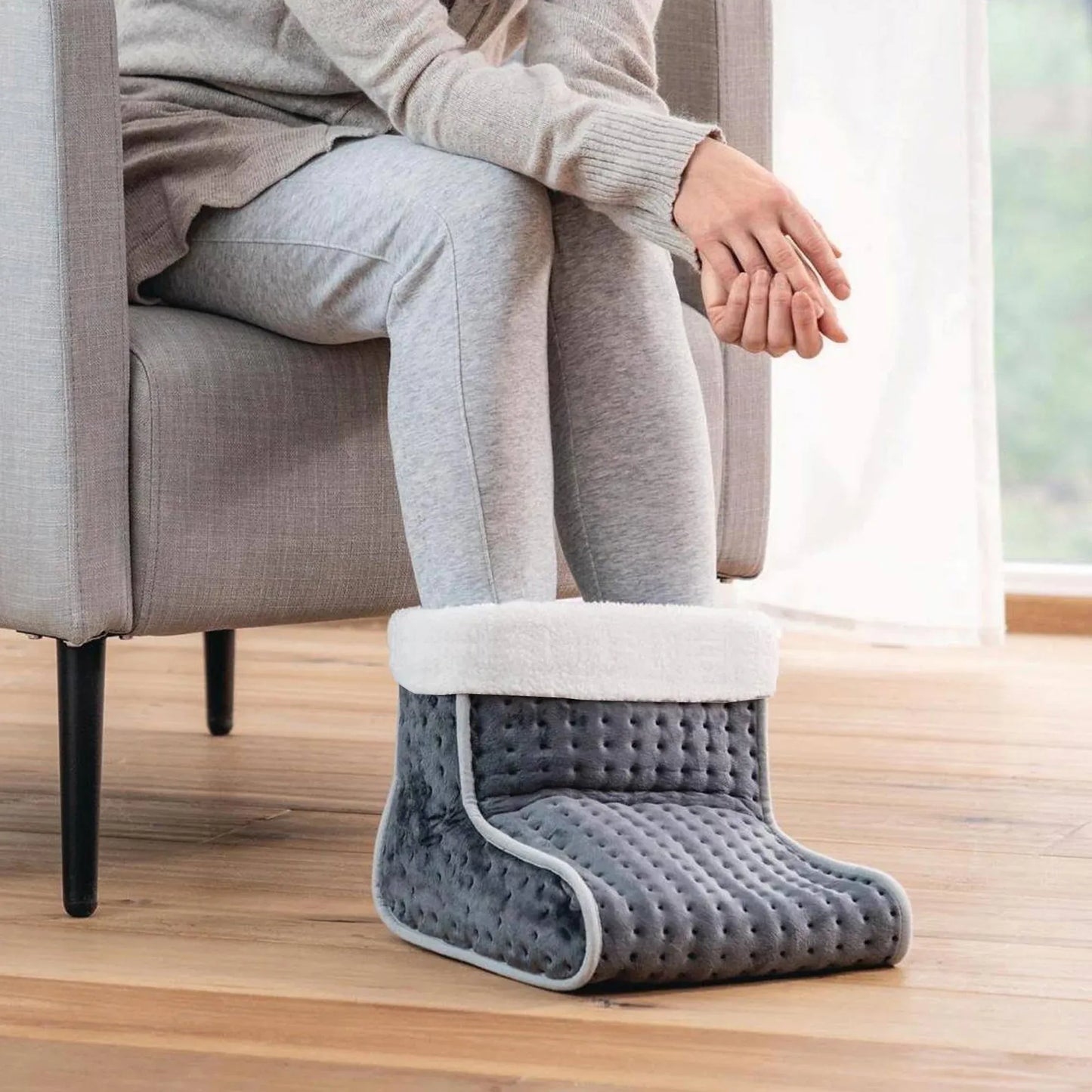 Electric Heating Soft Foot Warmer for Joint Pain & Winter Comfort