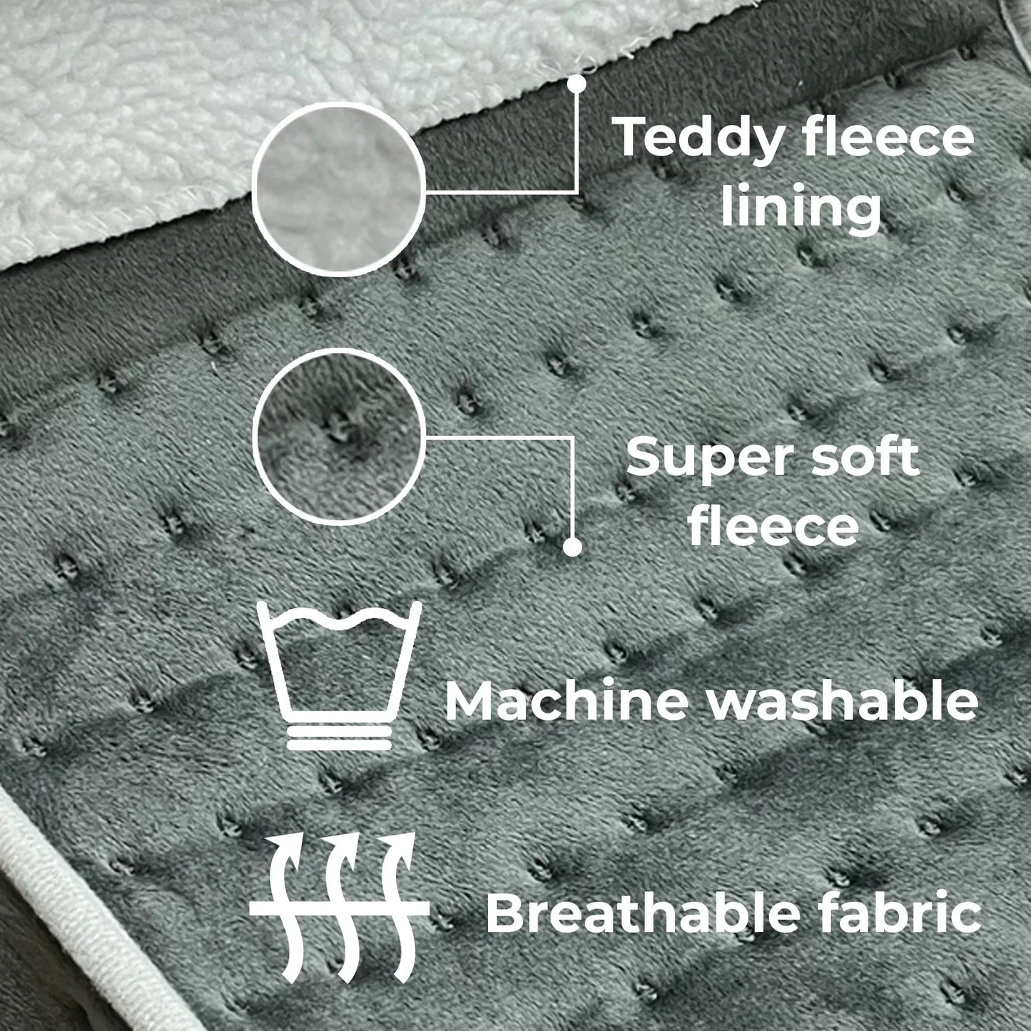 Electric Heating Soft Foot Warmer for Joint Pain & Winter Comfort