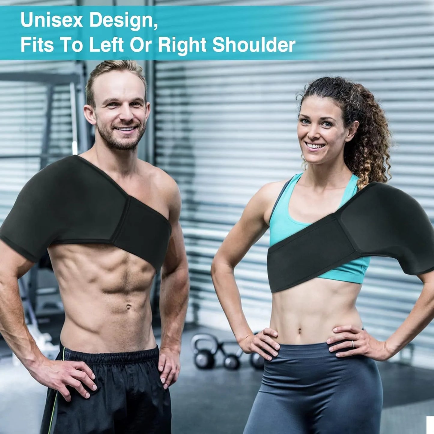 Instant Pain Relief Hot & Cold Shoulder Support Compression Wrap