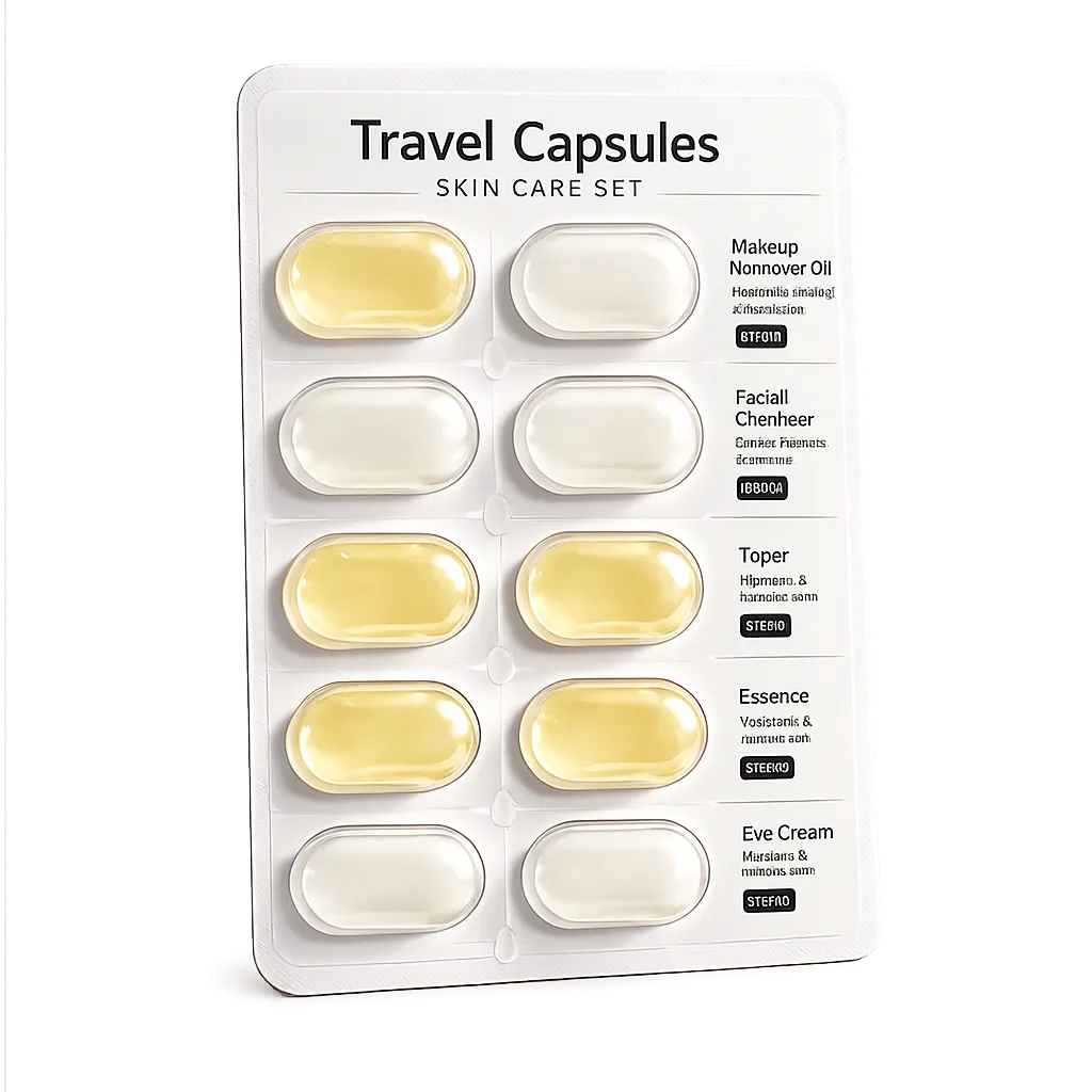 6-in-1 Travel Skincare Capsule Kit