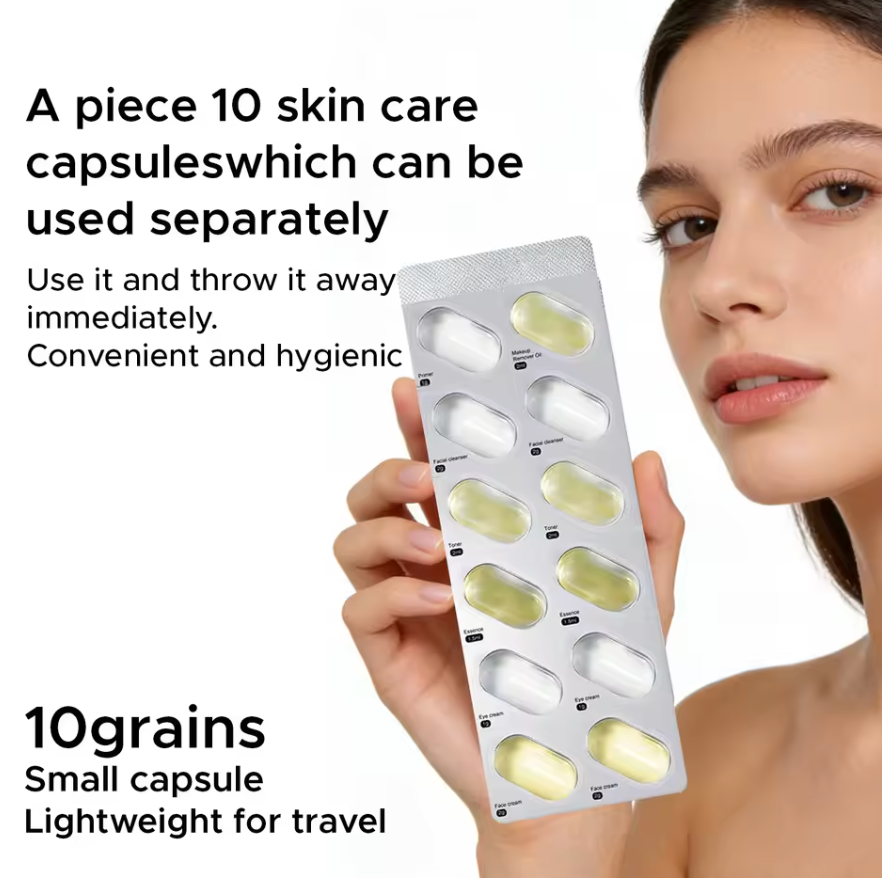 Travel Capsules Skin Care Set