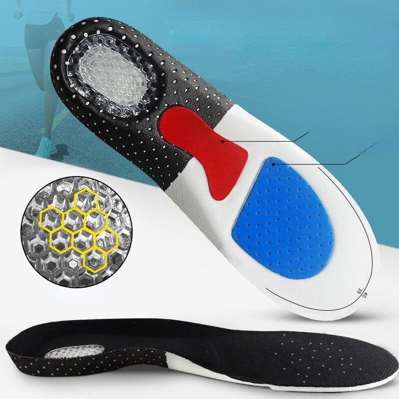 Shock-Absorb Gel Insoles – Instant Comfort & Heel Support