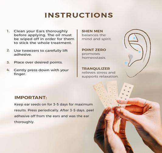 Crystal Ear Seeds For Accupuncture