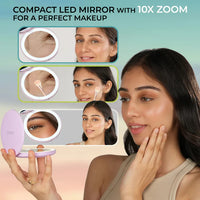 Thumbnail for Smart Touch Portable LED Makeup Mirror