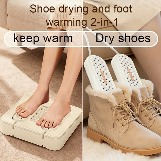 2-In-1 Intelligent Foot Warmer & Shoe Dryer