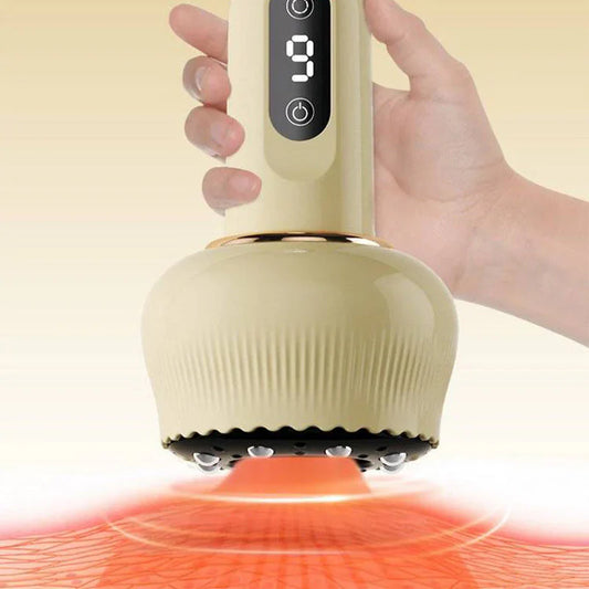 Electric Multifunction Vacuum Cupping Guasha Massager for Back Pain & Stiffness